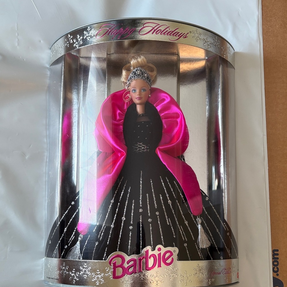 Barbie NRFB  Collector's Edition in Black and Pink Gown